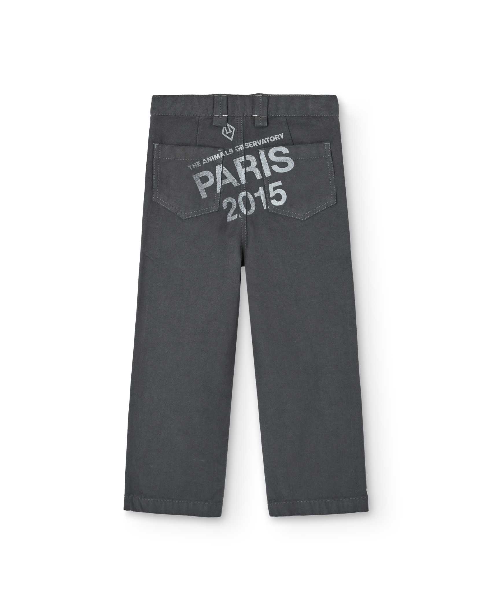 Dark Grey Condor Jeans PRODUCT BACK