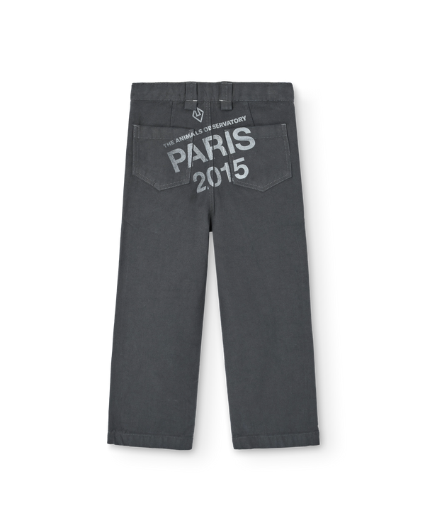 Dark Grey Condor Jeans PRODUCT BACK