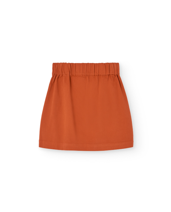Fig Red Swan MinI Skirt PRODUCT BACK