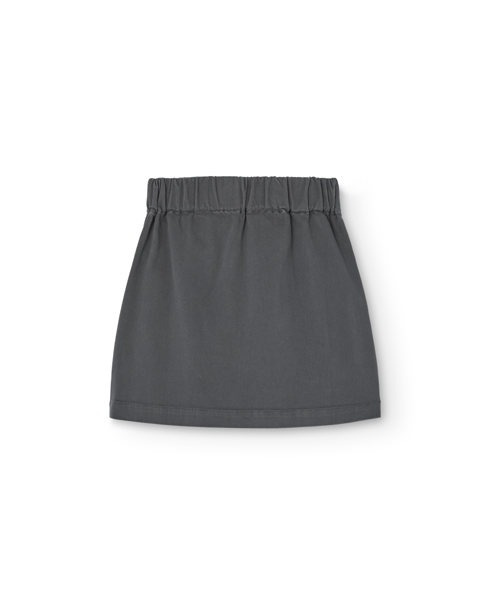 Dark Grey Swan Skirt PRODUCT BACK