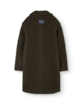 Deep Green Jaguar Coat PRODUCT BACK