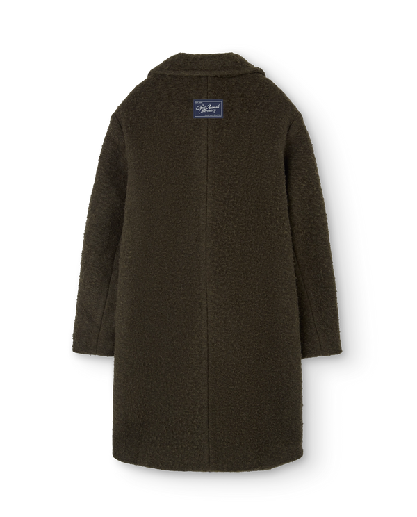 Deep Green Jaguar Coat PRODUCT BACK