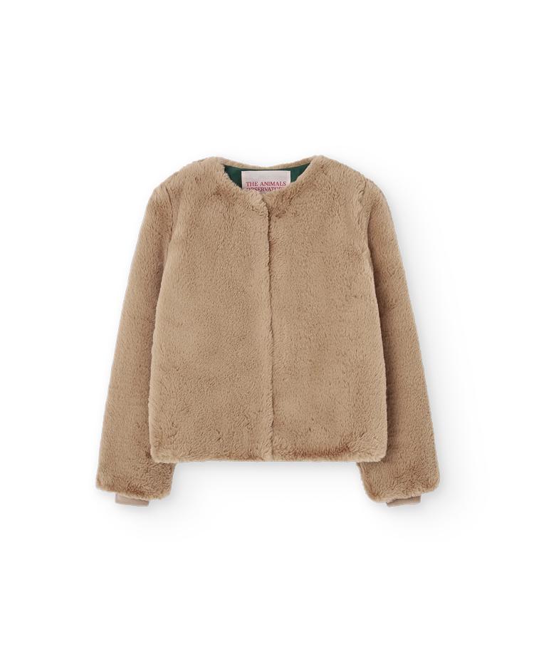 Beige Okapi Jacket COVER