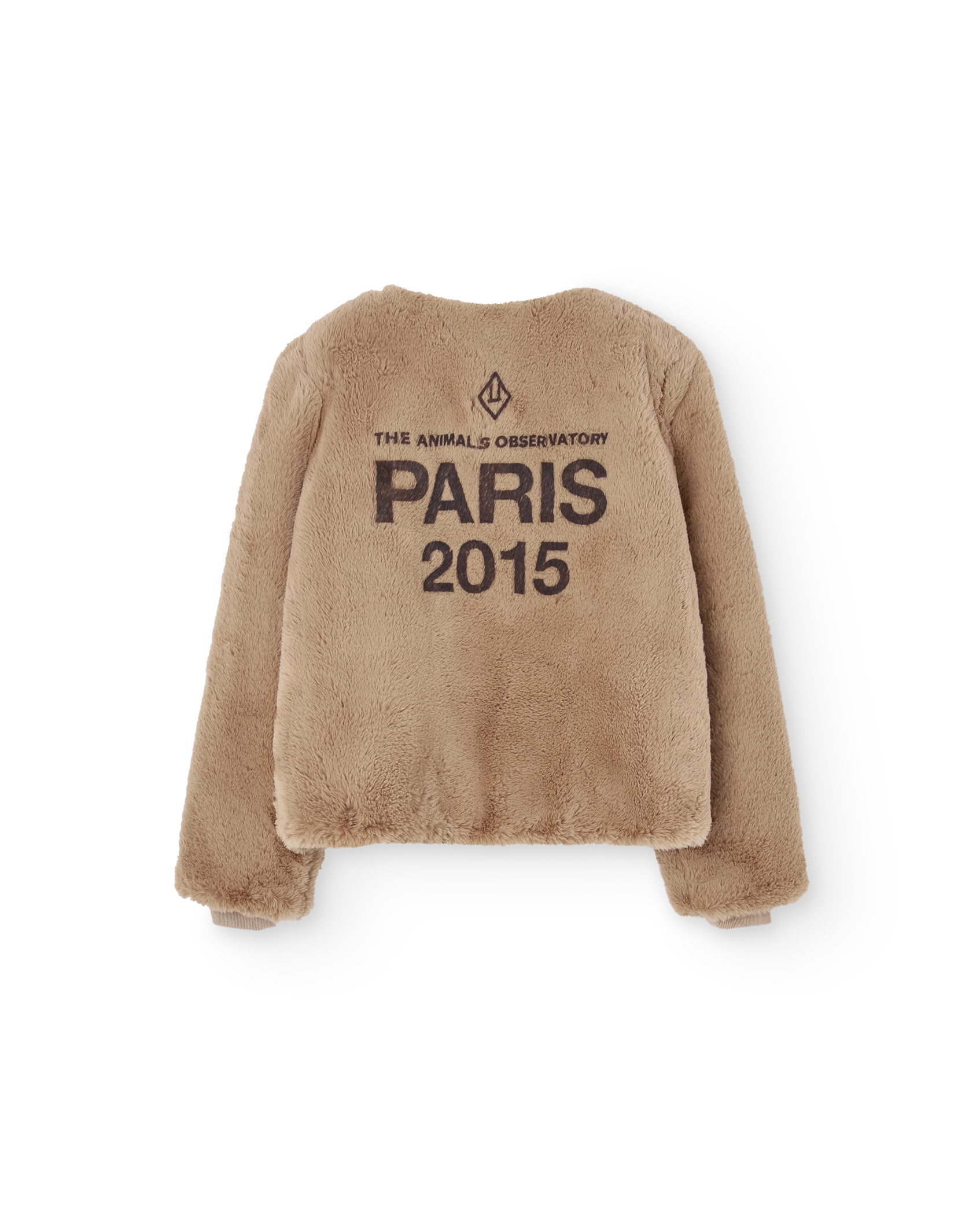 Beige Okapi Jacket PRODUCT BACK