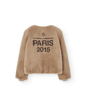 Beige Okapi Jacket PRODUCT BACK