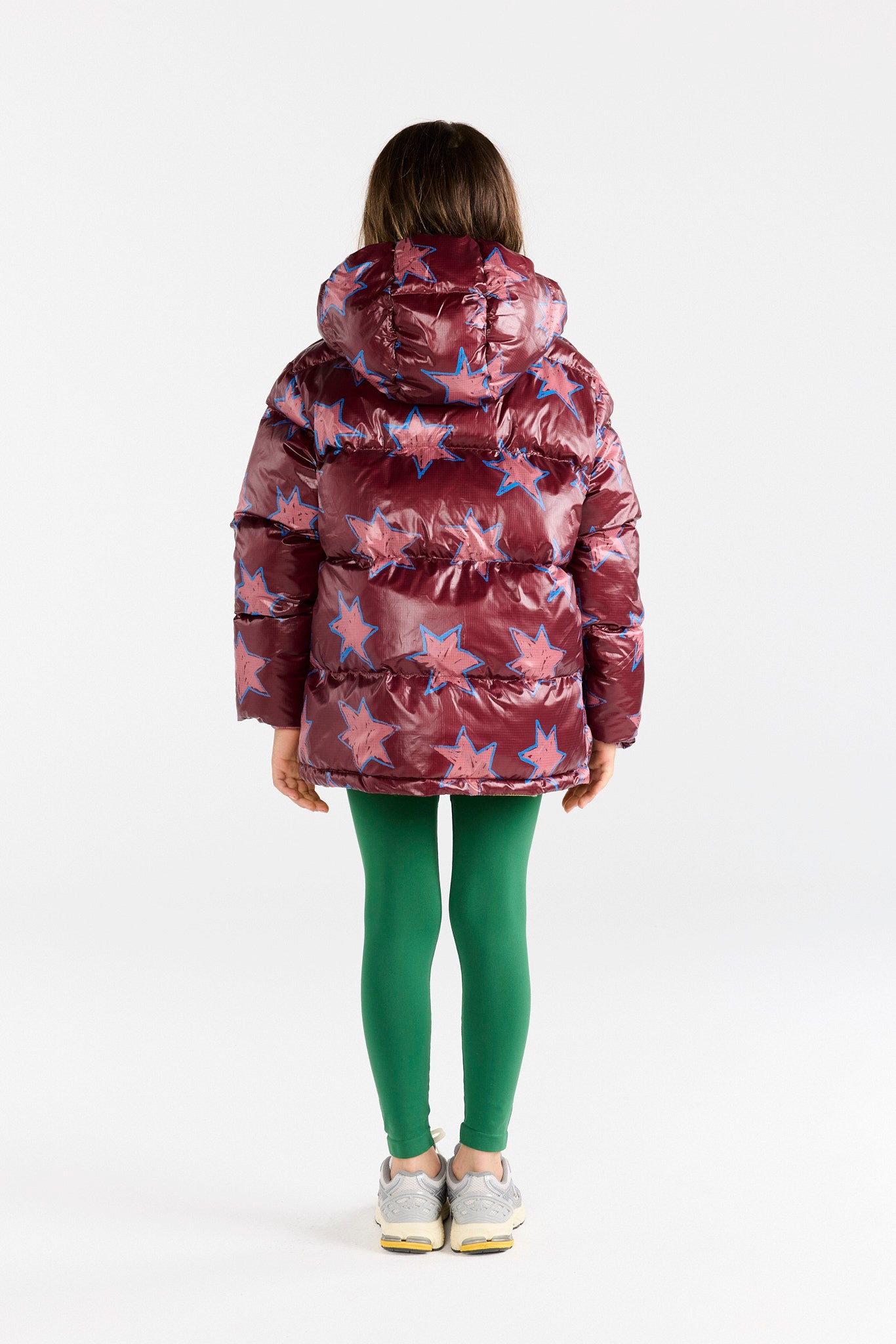 Stars Lemur Puffer Jacket MODEL BACK