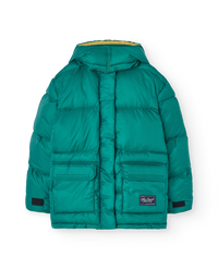 Green Lemur Puffer Jacket COVER