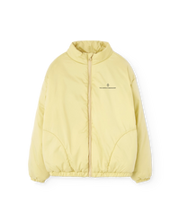 Yellow Crocodile Puffer Jacket COVER