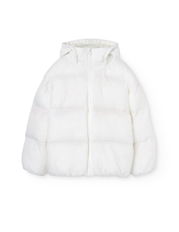 Raw White Roadrunner Puffer Jacket
