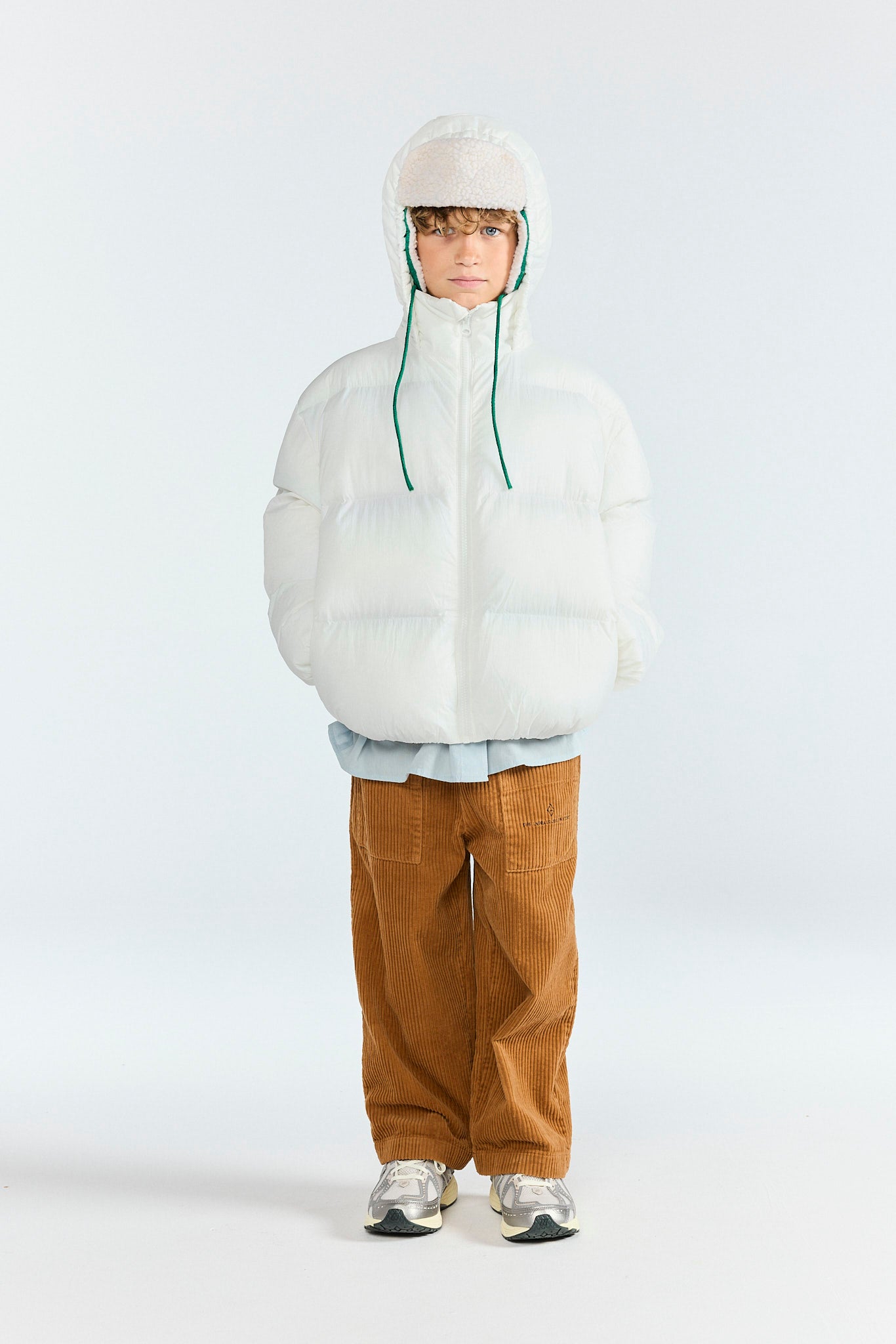Raw White Roadrunner Puffer Jacket