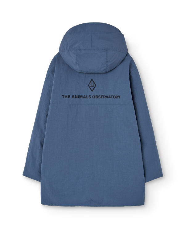 Blue-grey Lion Jacket PRODUCT BACK