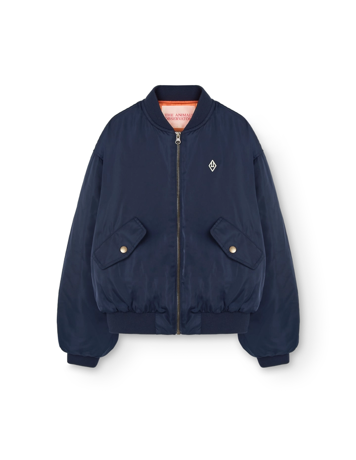 Navy Panda Bomber Jacket