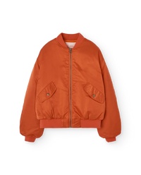 Fig Red Panda Bomber Jacket COVER