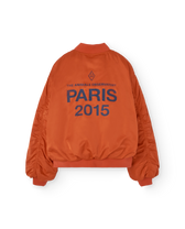 Fig Red Panda Bomber Jacket PRODUCT BACK
