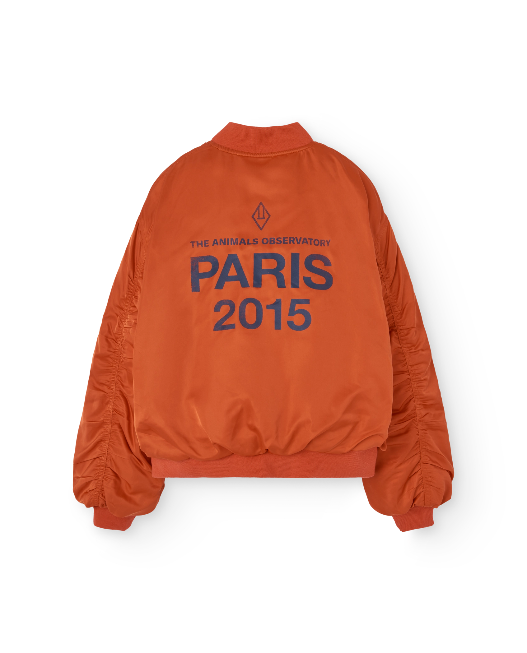 Fig Red Panda Bomber Jacket PRODUCT BACK