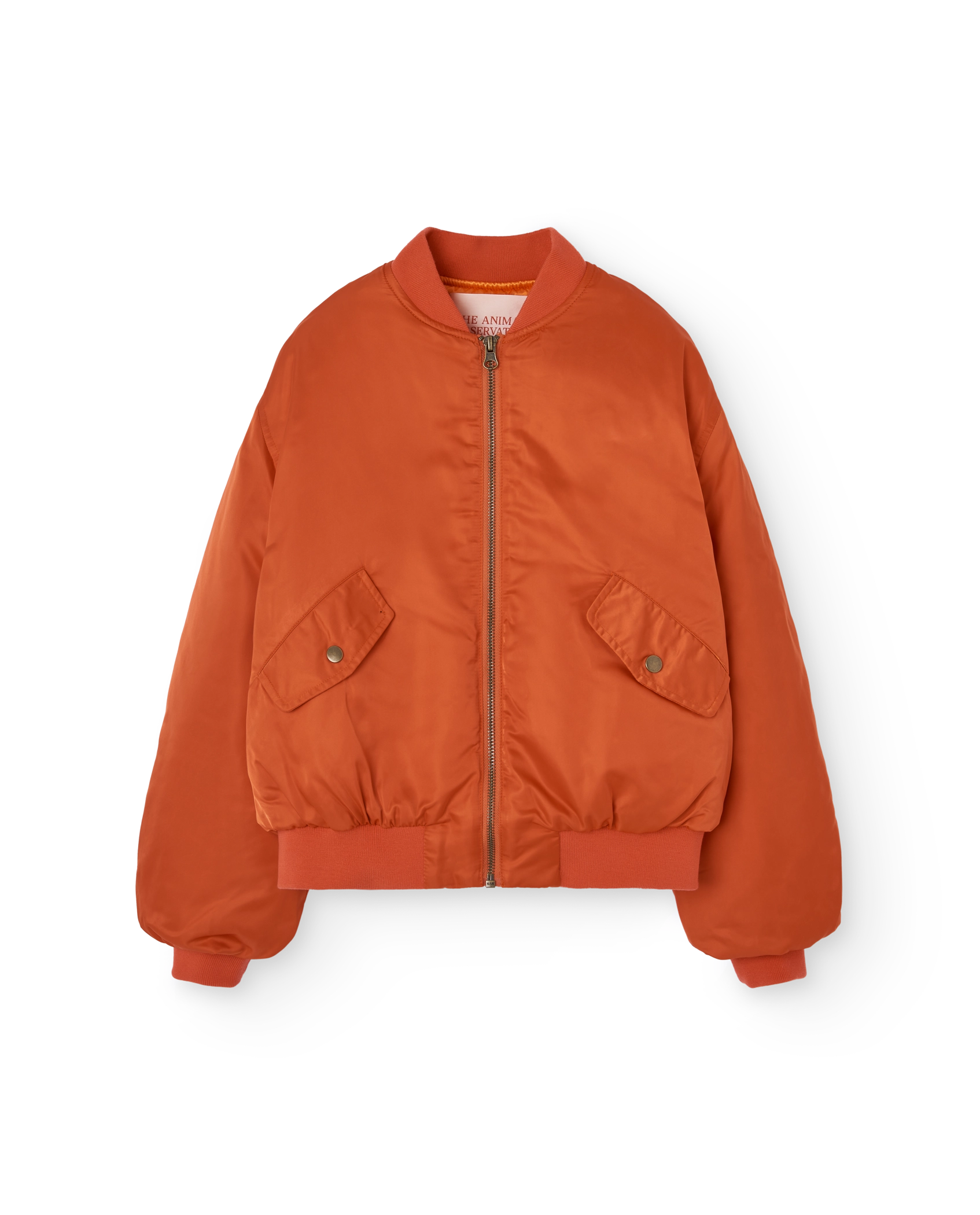 Fig Red Panda Bomber Jacket PRODUCT FRONT