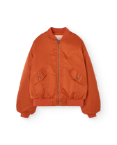 Fig Red Panda Bomber Jacket PRODUCT FRONT