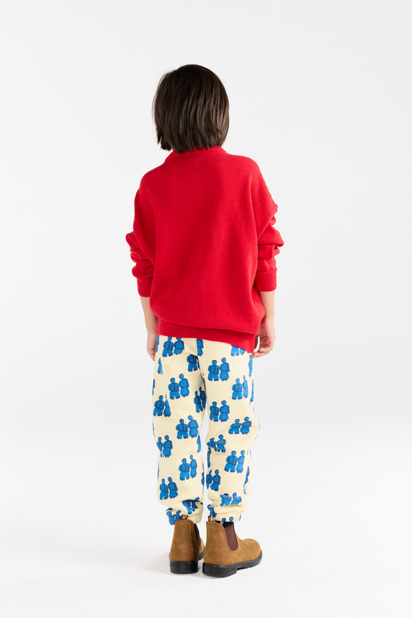 Red Nilgai Sweater MODEL BACK