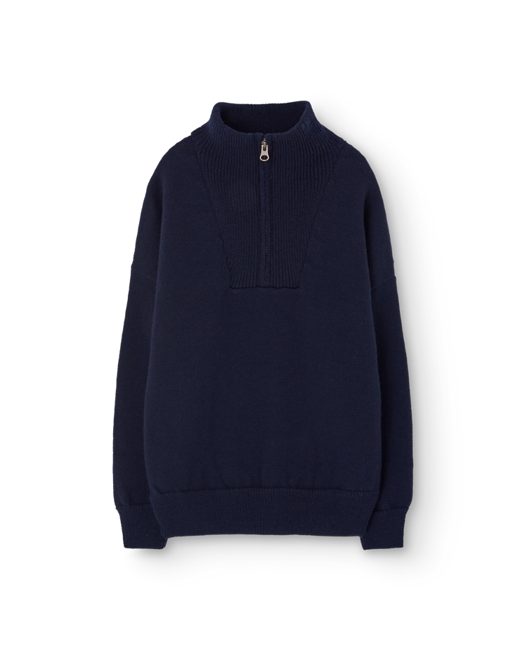 Navy Nilgai Sweater COVER