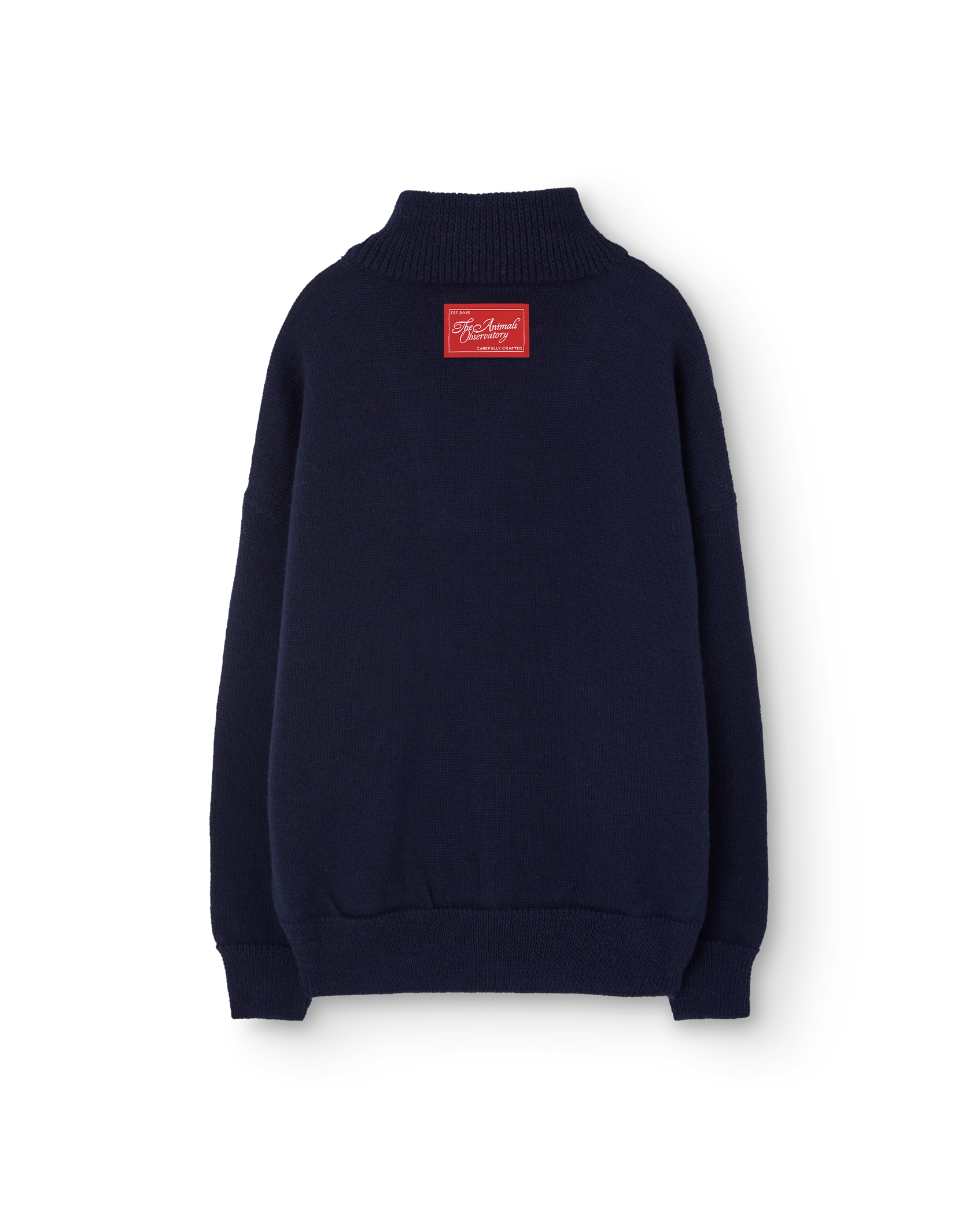 Navy Nilgai Sweater PRODUCT BACK