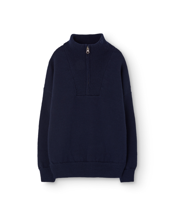 Navy Nilgai Sweater PRODUCT FRONT