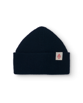 Navy Pony Beanie PRODUCT FRONT