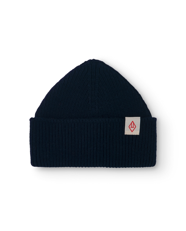 Navy Pony Beanie PRODUCT FRONT