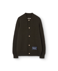 Dark Olive Gecko Cardigan COVER