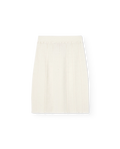 Ecru Lynx Knit Skirt