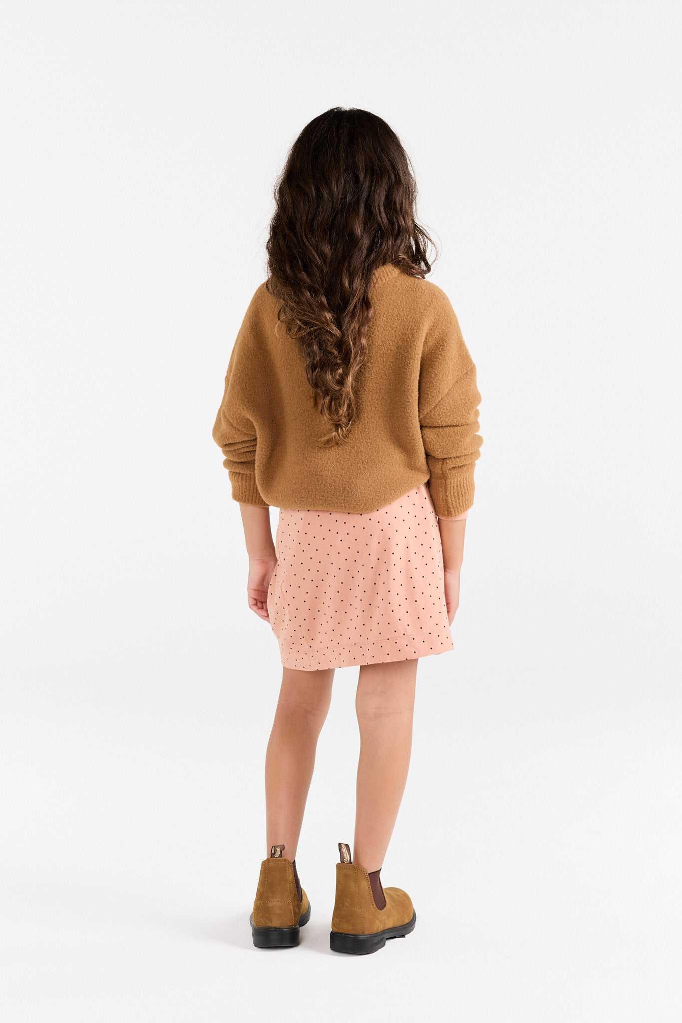 Brown Bull Sweater MODEL BACK