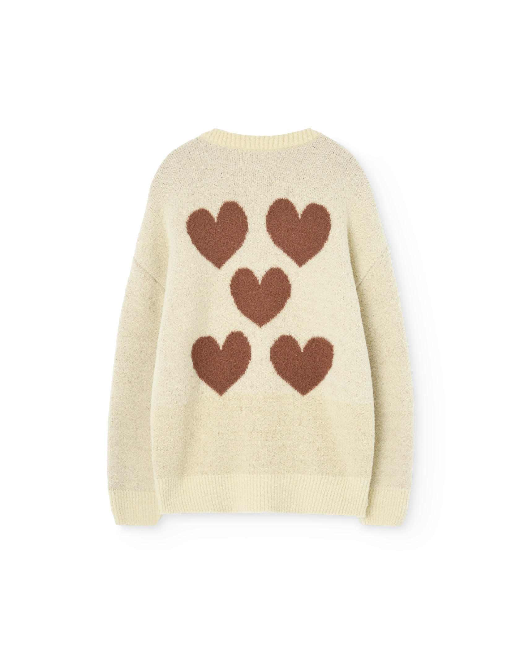 Yellow Racoon Cardigan PRODUCT BACK