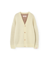 Yellow Racoon Cardigan PRODUCT FRONT