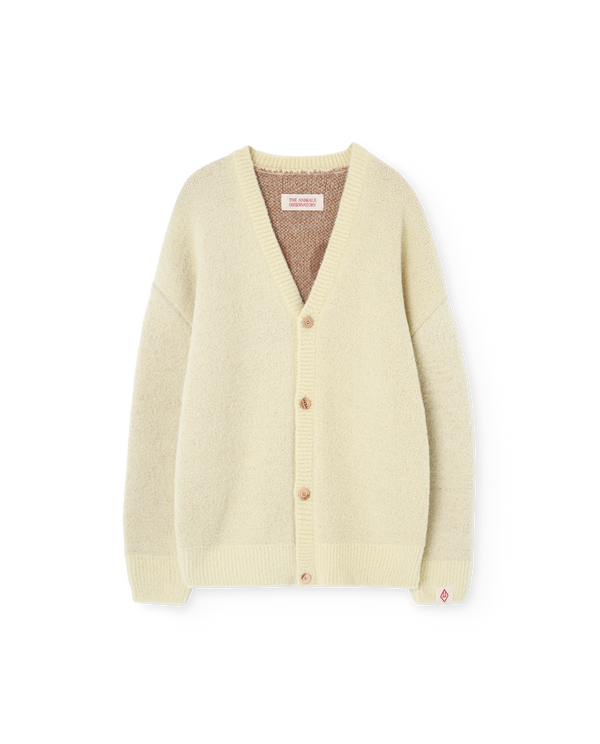 Yellow Racoon Cardigan PRODUCT FRONT