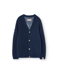 Navy Racoon Cardigan COVER