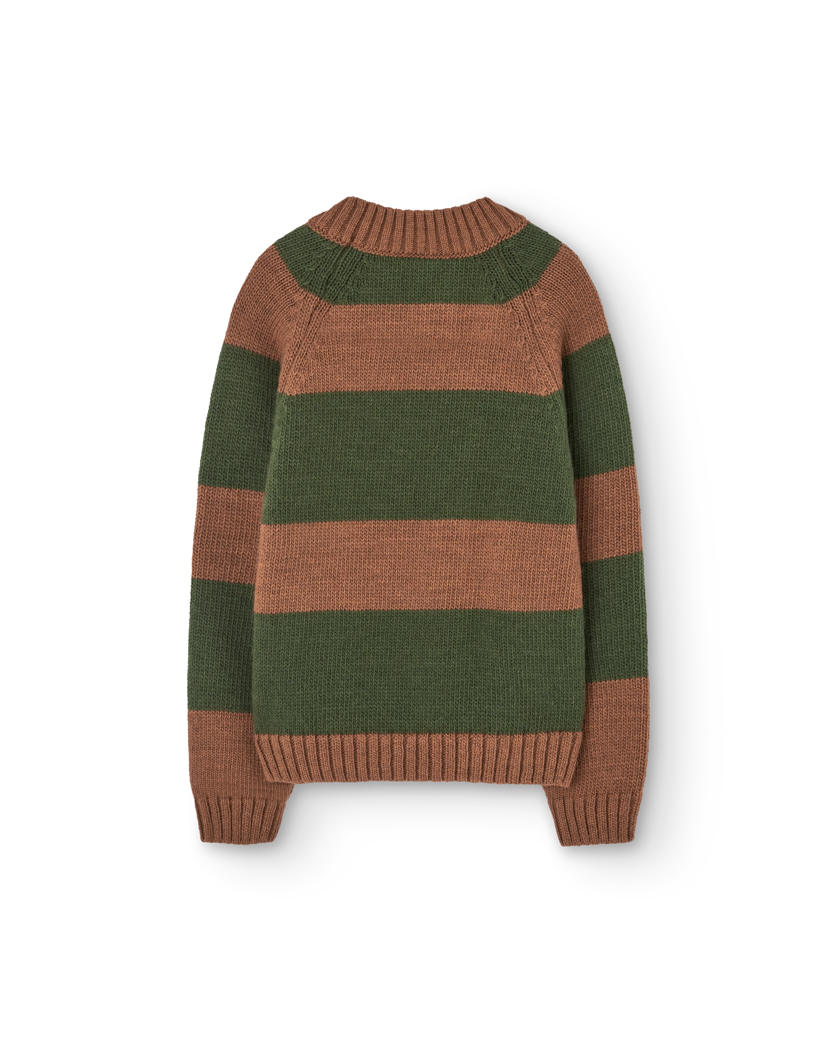 Stripes Brown Boxfish Sweater PRODUCT BACK