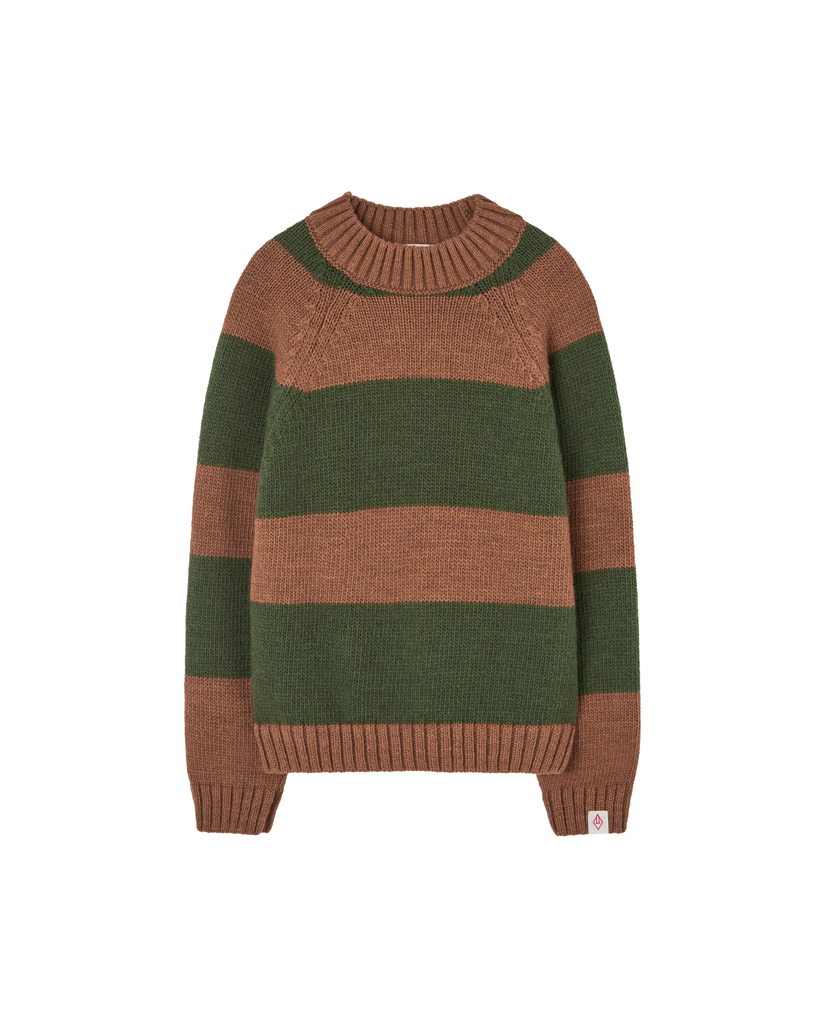 Stripes Brown Boxfish Sweater PRODUCT FRONT