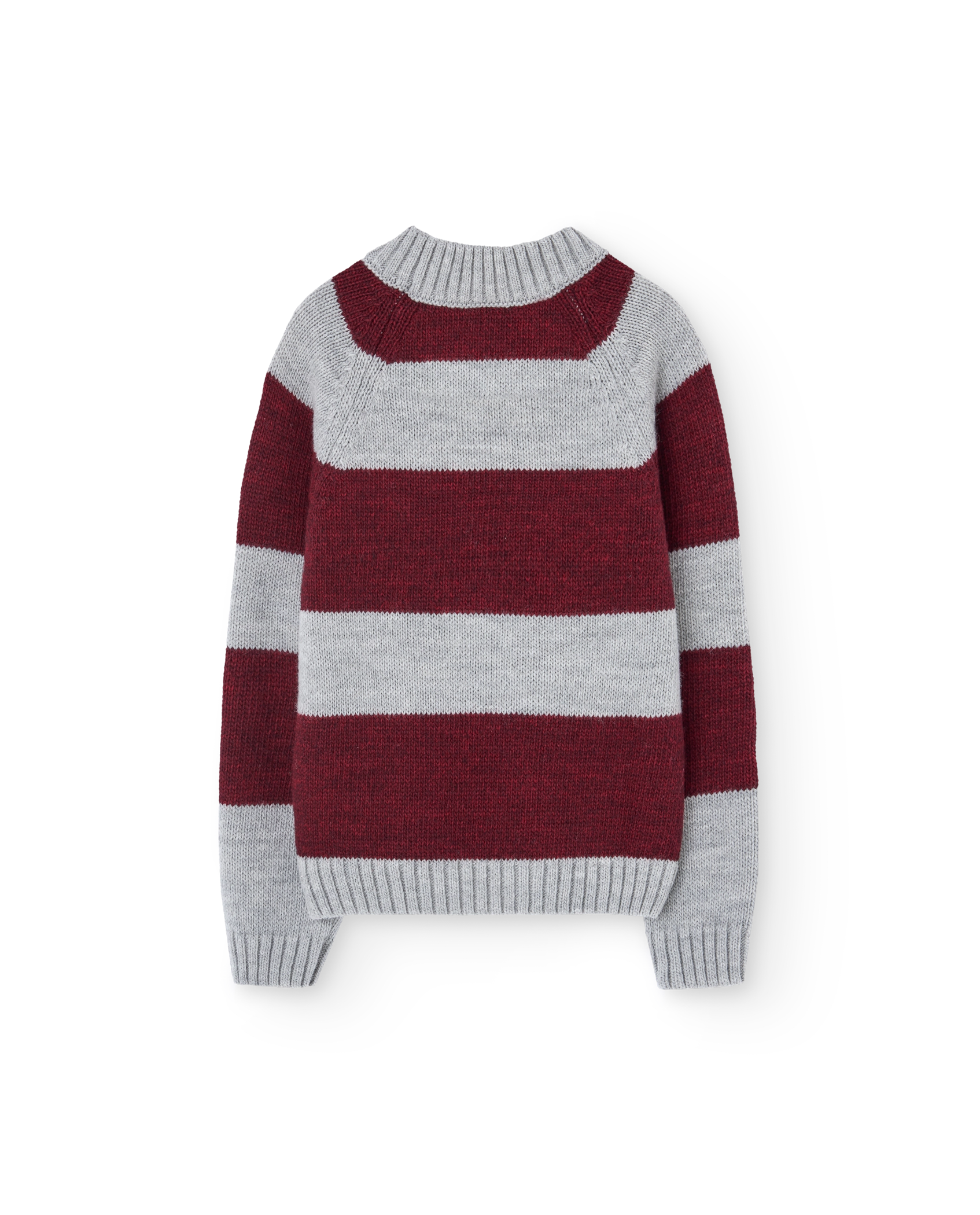 Stripes Grey Boxfish Sweater PRODUCT BACK