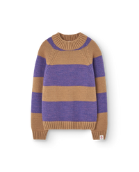 Stripes Beige Boxfish Sweater COVER