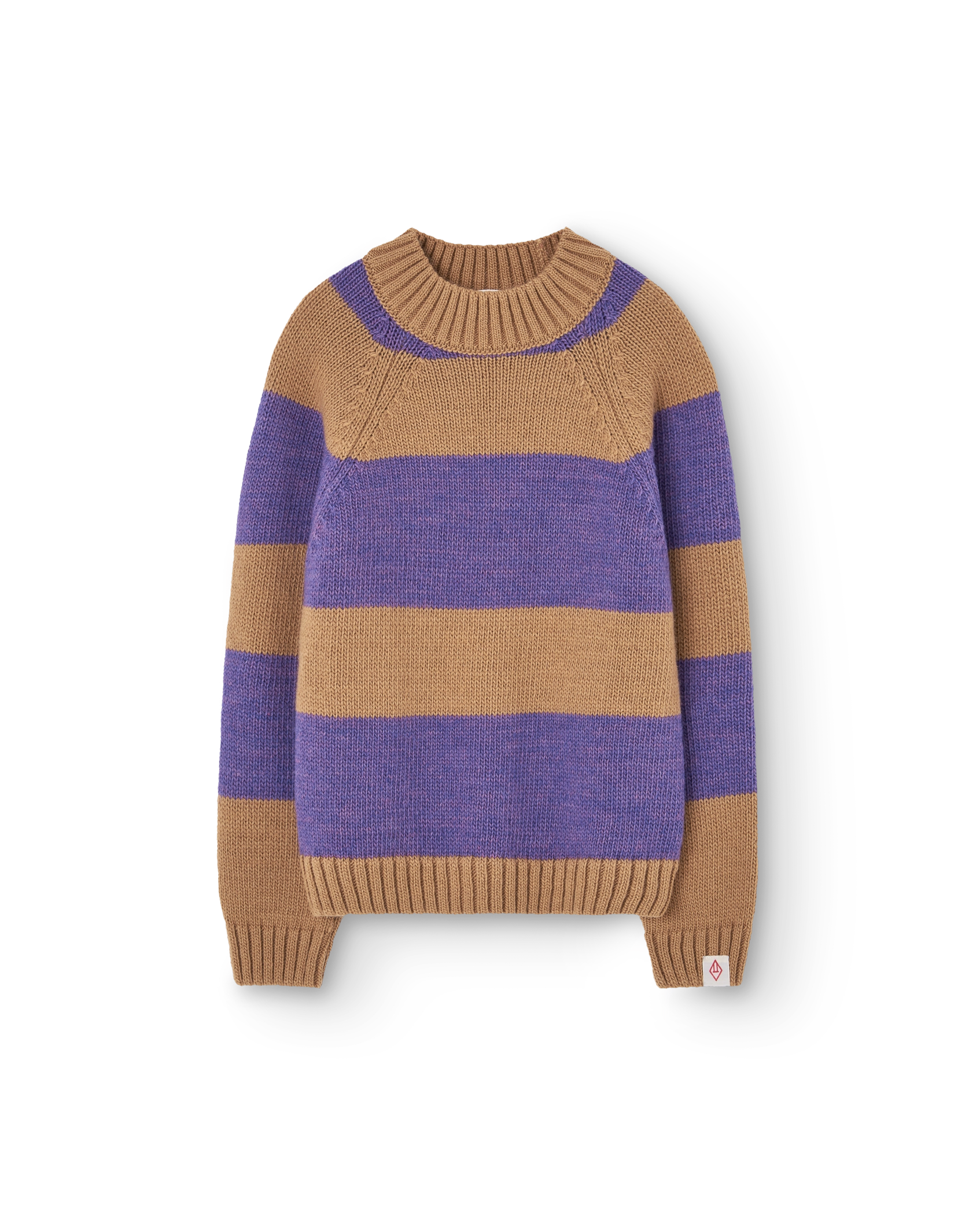 Stripes Beige Boxfish Sweater PRODUCT FRONT