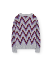 Grey Gollie Sweater PRODUCT BACK