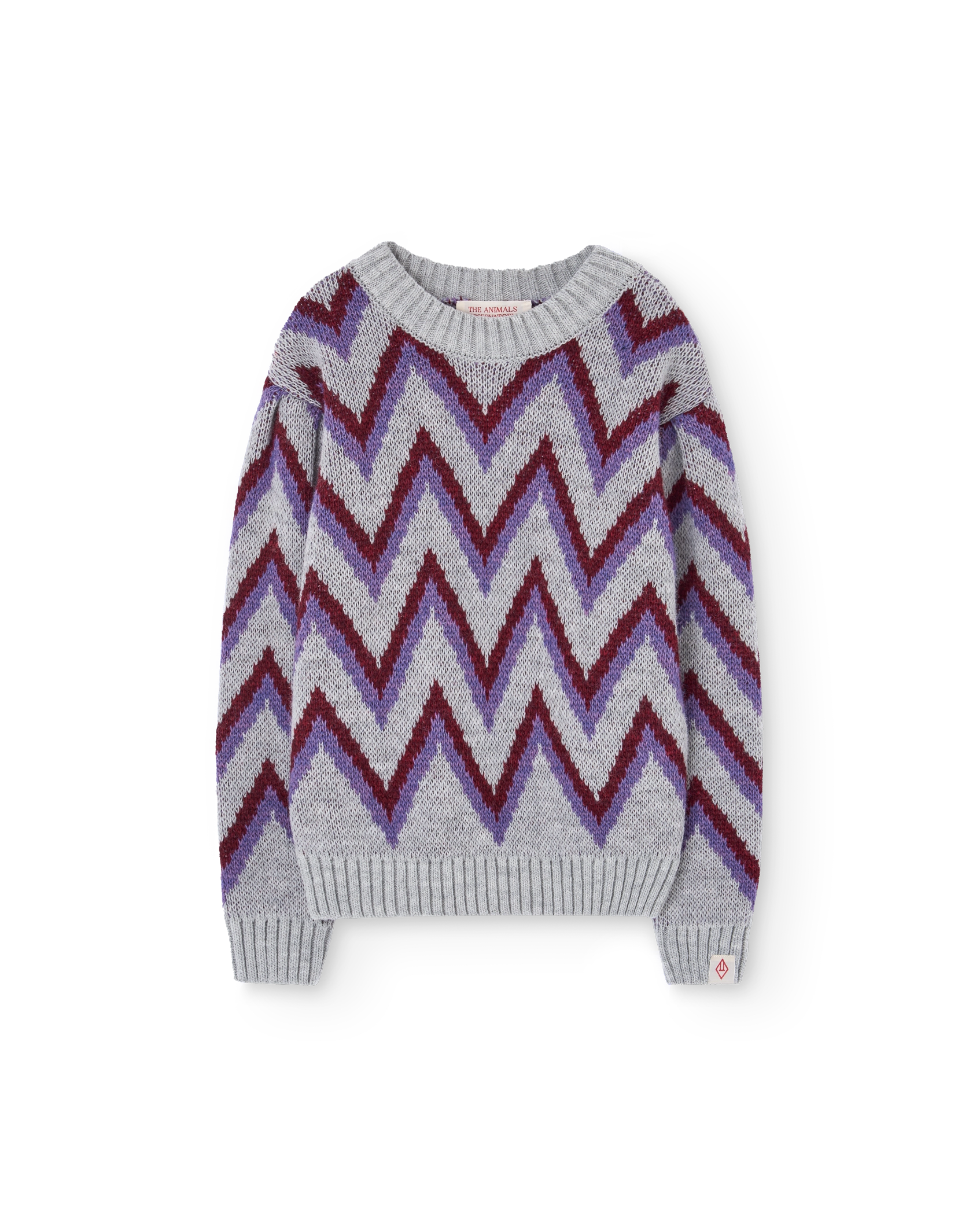 Grey Gollie Sweater PRODUCT FRONT