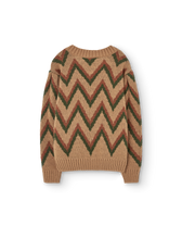 Beige Gollie Sweater PRODUCT BACK