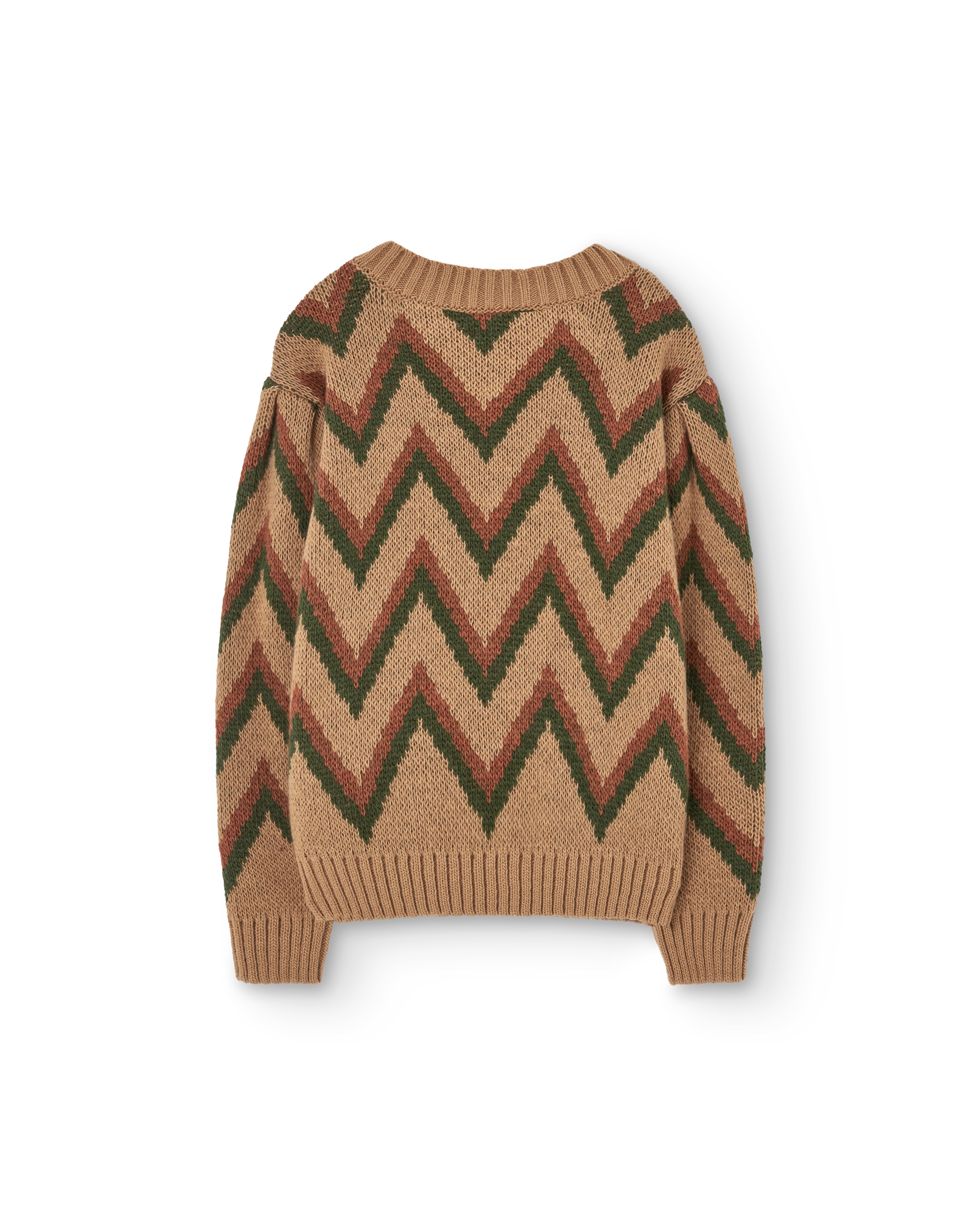 Beige Gollie Sweater PRODUCT BACK