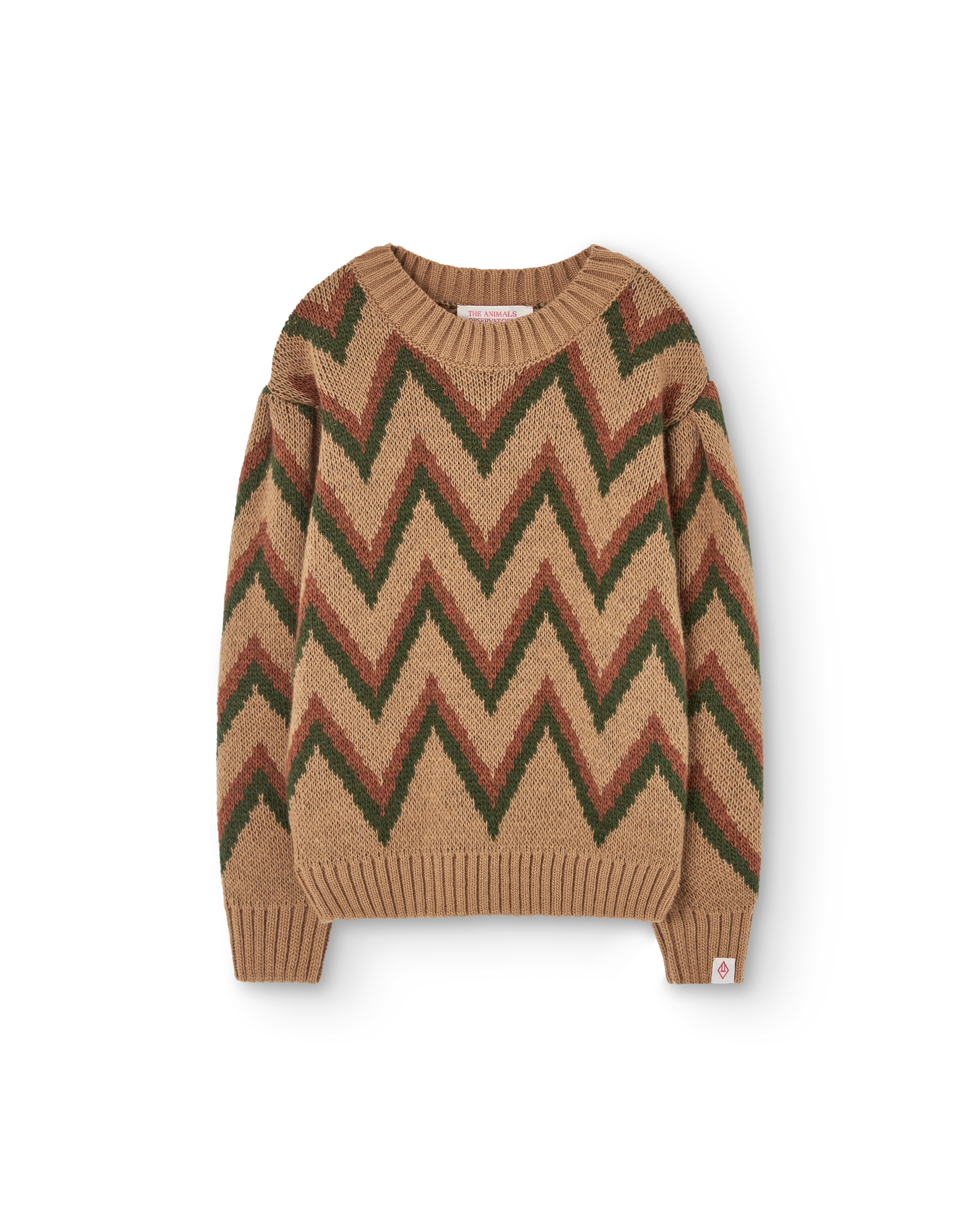 Beige Gollie Sweater PRODUCT FRONT