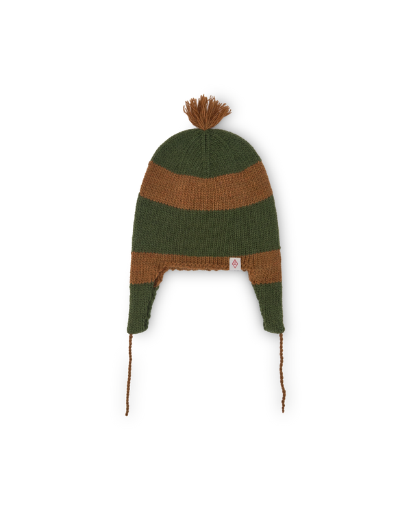 Brown Zebu Beanie PRODUCT FRONT