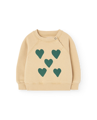 Hearts Brown Jackal Sweatshirt COVER