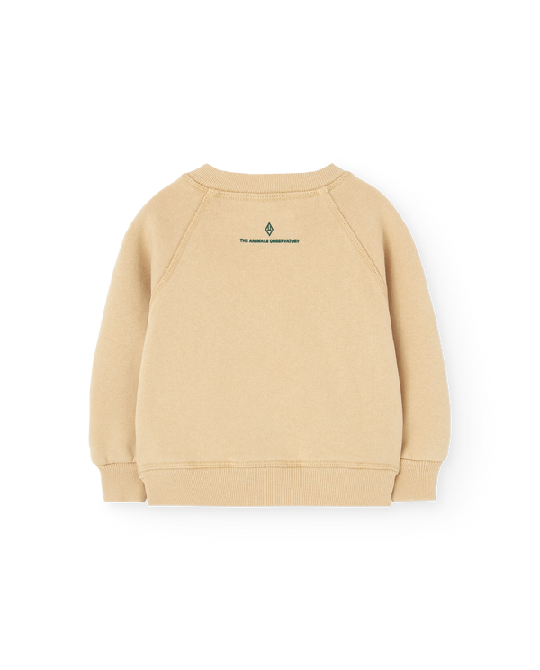 Hearts Brown Jackal Sweatshirt PRODUCT BACK
