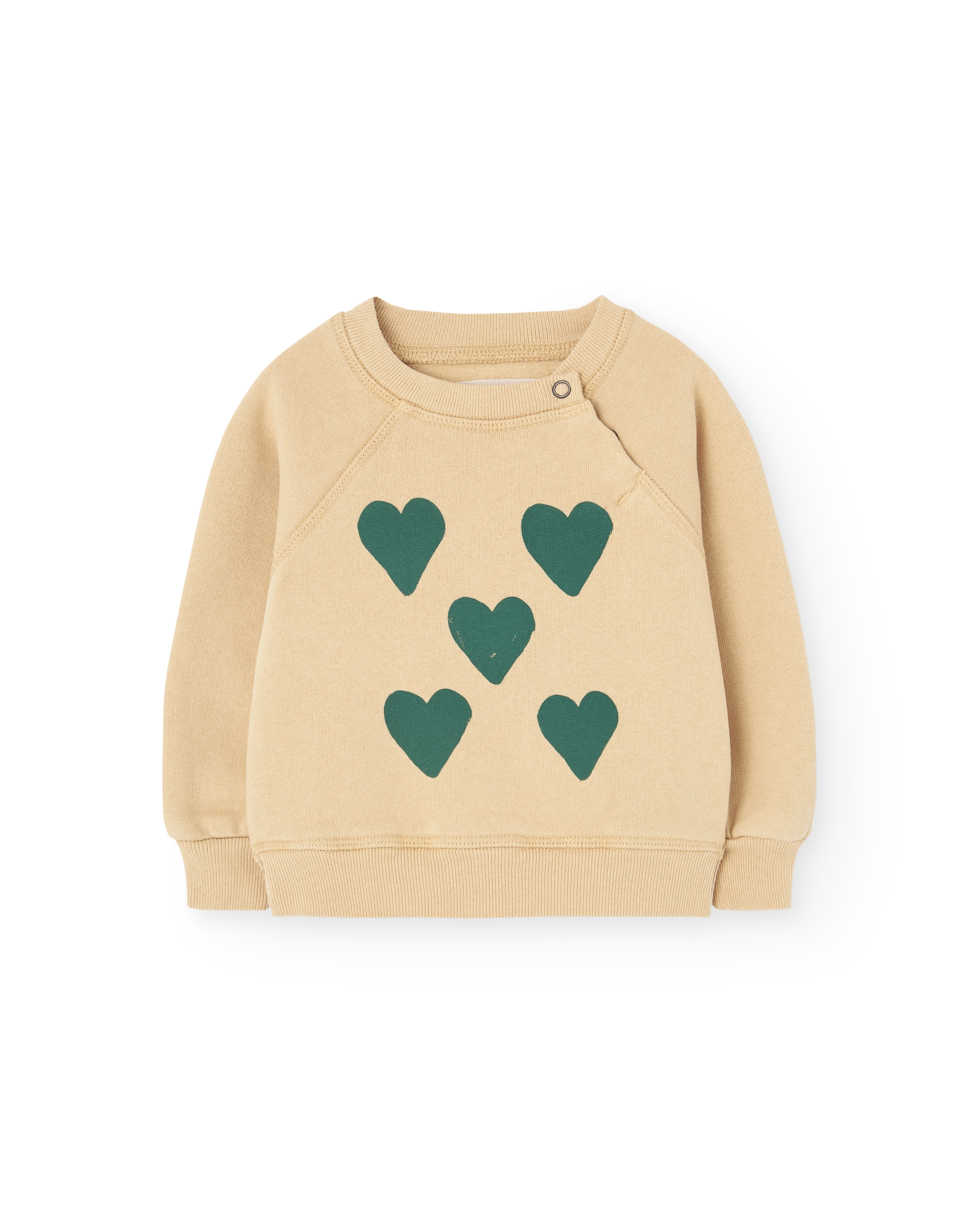 Hearts Brown Jackal Sweatshirt PRODUCT FRONT