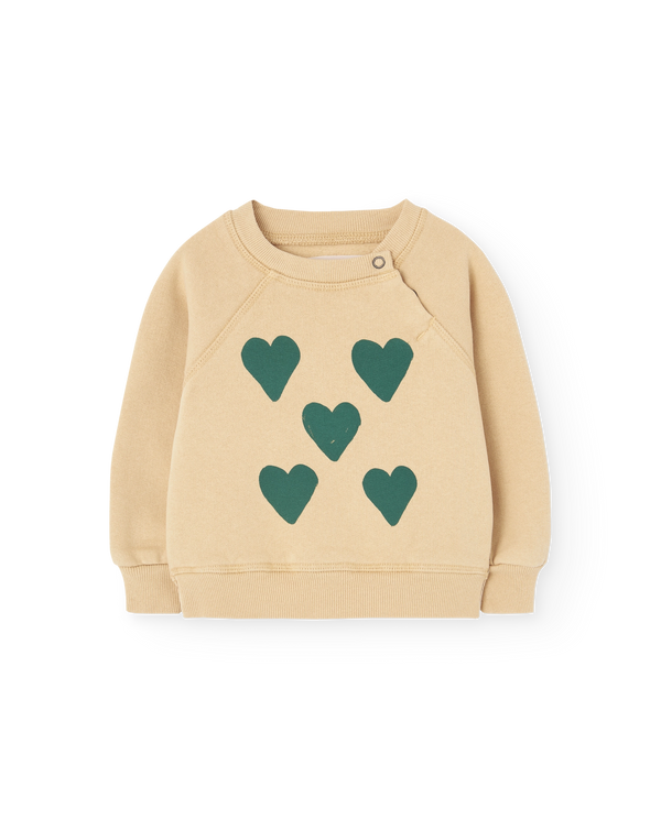 Hearts Brown Jackal Sweatshirt PRODUCT FRONT