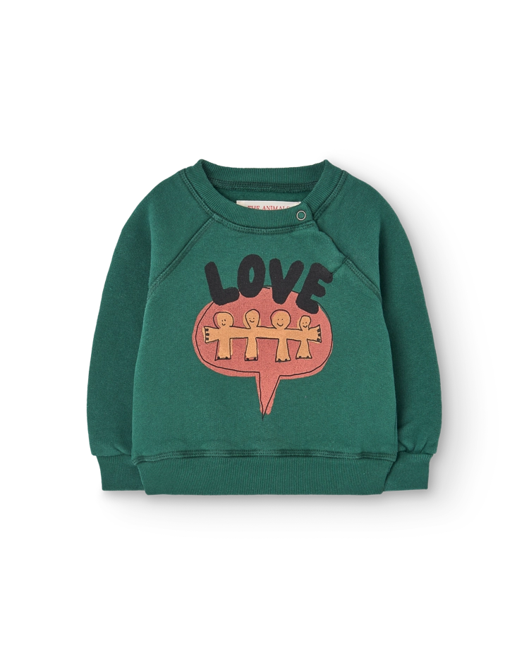Love Green Jackal Sweatshirt COVER
